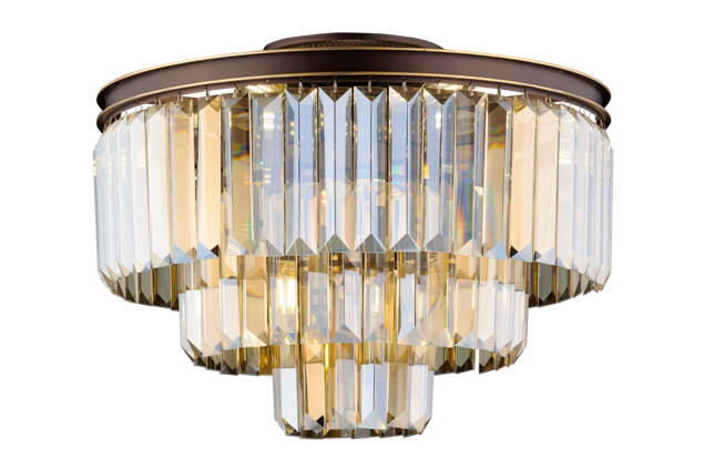 Люстра Veneto Luce современный модерн 8609/9C CFG+GD+CGN