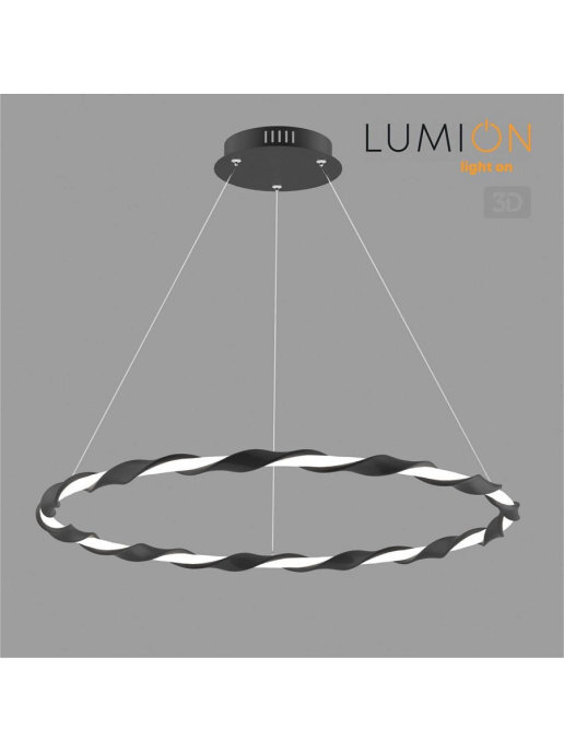 Подвесной светодиодный светильник Lumion Serenity LUMION 3701/43L LN19 015 черн. св-к подвес. св/д 43W SERENITY 1100x650