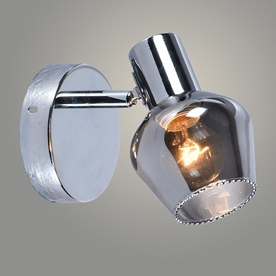Спот DA5950/1 CR хром 1x60W E14 h130 Спот DA5950/1 CR хром 1x60W E14 h130