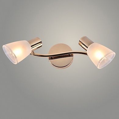 Спот DA5947/2 FGD золото 2x60W E14 h170 Спот DA5947/2 FGD золото 2x60W E14 h170