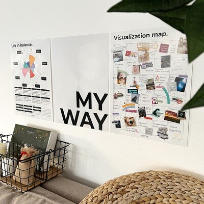 Купить Постеры гармонии и визуализации My Way MyPPlanner