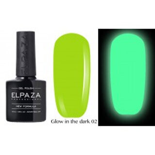 Гель-лак Elpaza glow in the dark 02, 10 мл