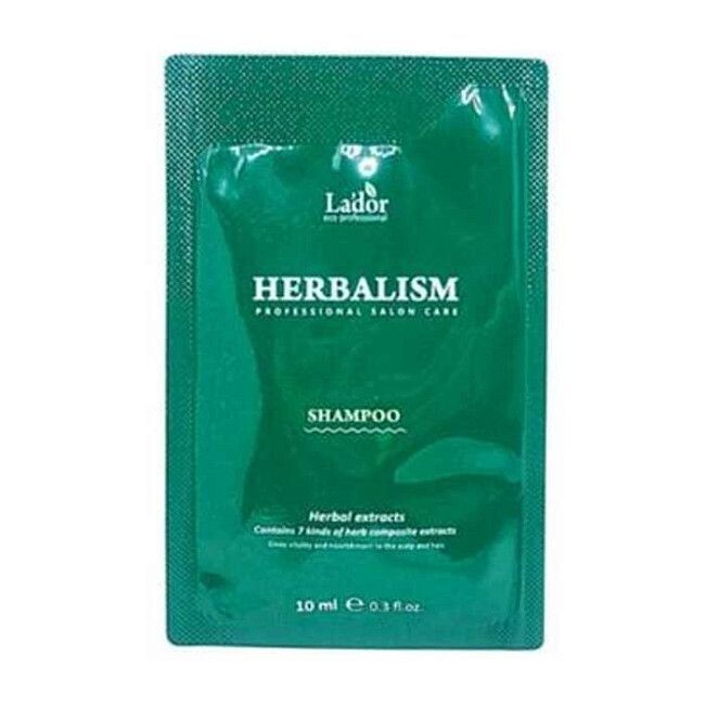 Пробник ШАМПУНЬ НА ТРАВЯНОЙ ОСНОВЕ HERBALISM SHAMPOO, 10 ML