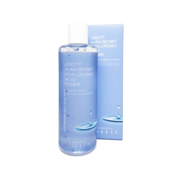 ТОНЕР ДЛЯ ЛИЦА С ГИАЛУРОНОВОЙ КИСЛОТОЙ AURA SECRET HYALURONIC ACID TONER, 300мл