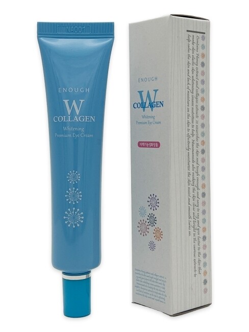 КРЕМ ДЛЯ ВЕК И ГЛАЗ W COLLAGEN WHITENING PREMIUM EYE CREAM, 30мл ENOUGH